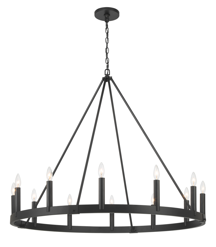 12 LIGHT CHANDELIER