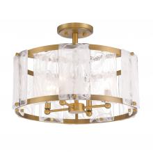 Minka-Lavery 3635-732 - 4 LIGHT SEMI FLUSH