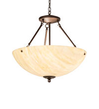 2nd Avenue Designs White 242010 - 24" Wide Madison Inverted Pendant