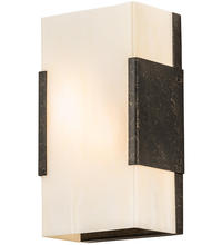 2nd Avenue Designs White 243448 - 5" Wide Quadrato Vicio Wall Sconce