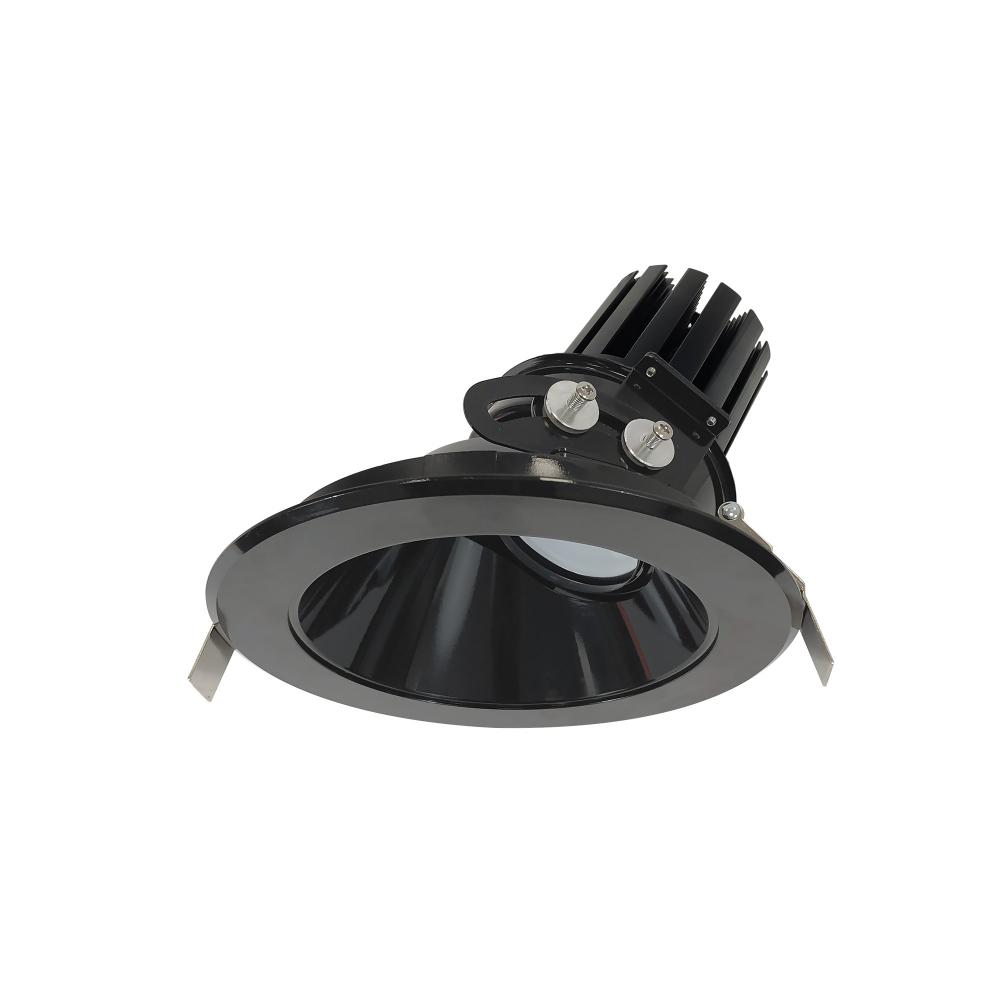6" Sapphire III Round Adjustable Reflector, 1500lm,  2700K, Narrow Flood Optic, Black