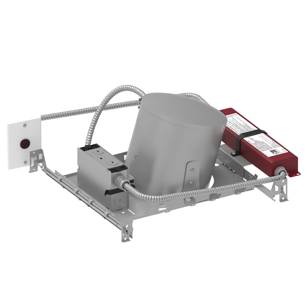 6" Marquise III IC AT Slope New Construction Housing w/ Remote Test Switch EM Driver, 11W /