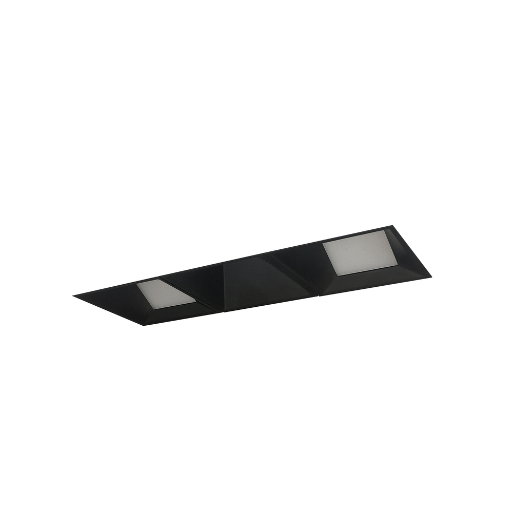 Iolite MLS 3-Head Trimless Reflector Kit, 3000K, 1000lm, Black Wall Wash Trims