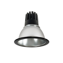 Nora NC3-61L330NHZB - 6" Sapphire III Round Open Reflector, 2500lm, 3000K, Narrow Flood Optic, Haze Reflector/Black