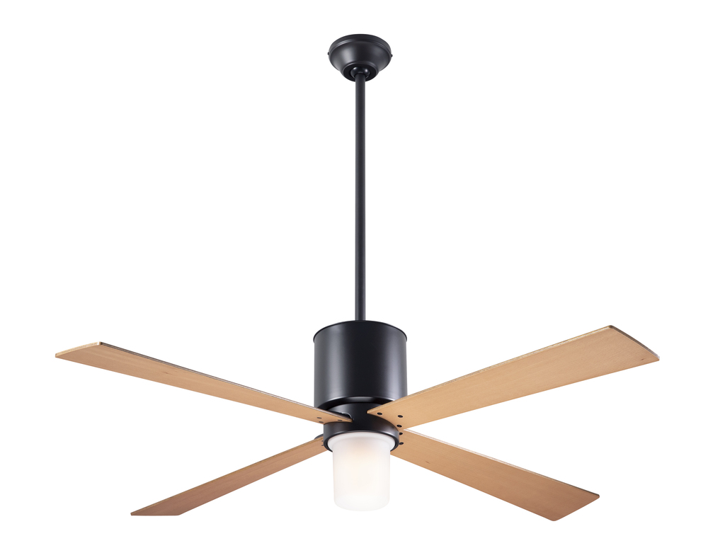 Lapa Fan; Dark Bronze Finish; 50" Maple Blades; 17W LED; Fan Speed and Light Control (3-wire)