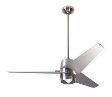 Modern Fan Co. VEL-BN-48-NK-NL-RC - Velo DC Fan; Bright Nickel Finish; 48" Nickel Blades; No Light; Handheld Remote Control