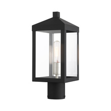 Livex Lighting 20590-04 - 1 Lt Black Outdoor Post Top Lantern