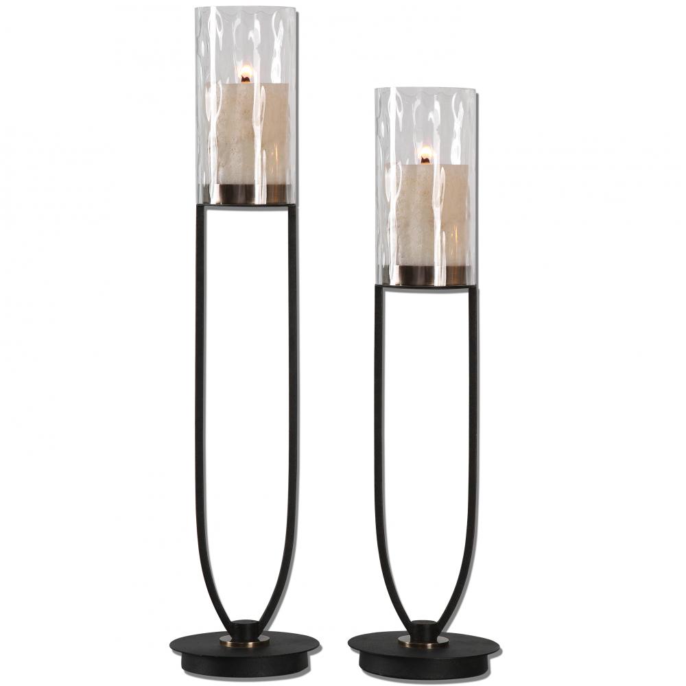 Uttermost Durga Candleholders, S/2