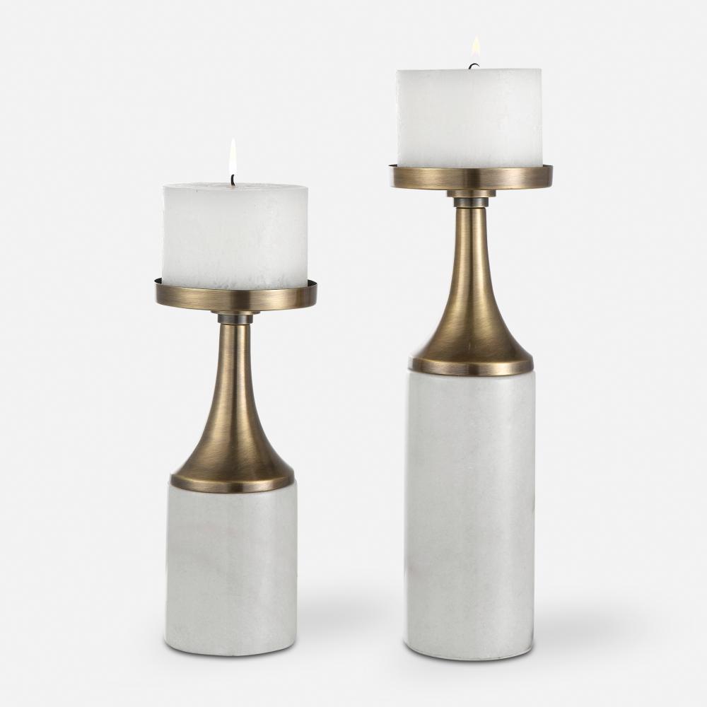 Uttermost Castiel Candleholders, S/2