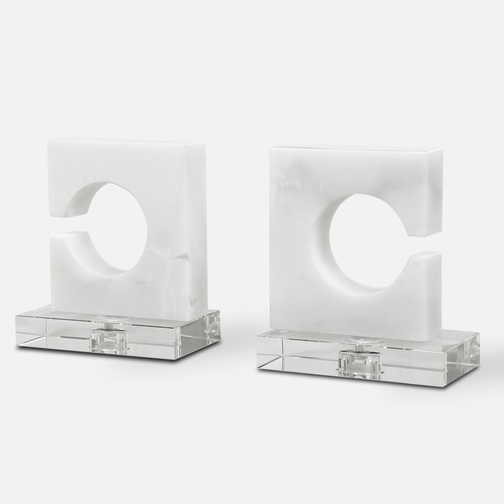 Uttermost Clarin Bookends, S/2