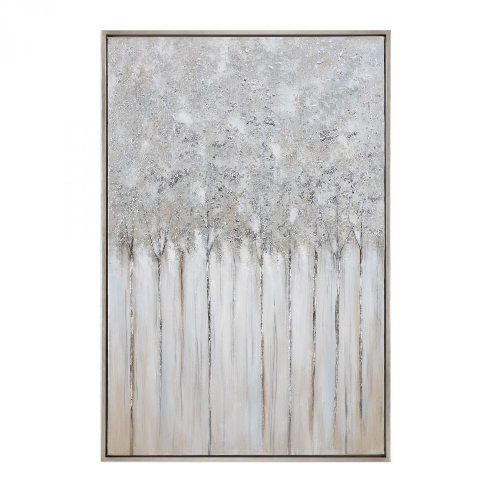 Uttermost Strength In Numbers Hand Painted Canvas