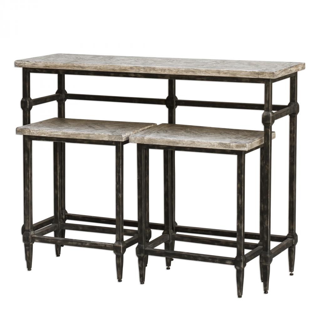 Uttermost Tameron Bistro Set, S/3