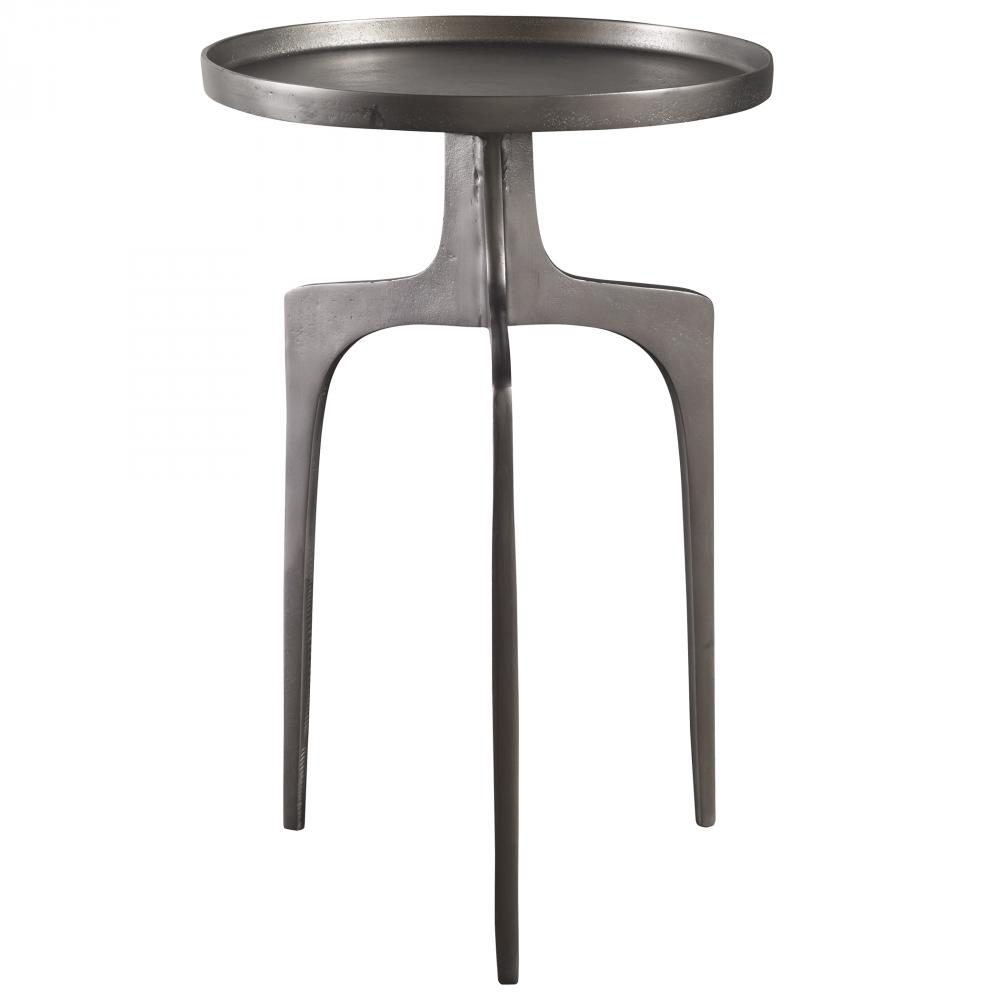 Uttermost Kenna Accent Table, Nickel