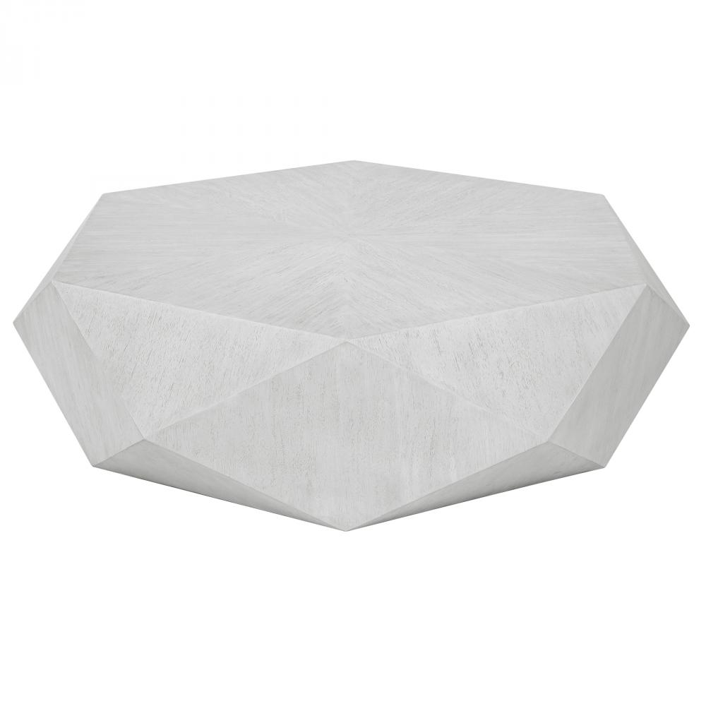 Uttermost Volker Coffee Table, White
