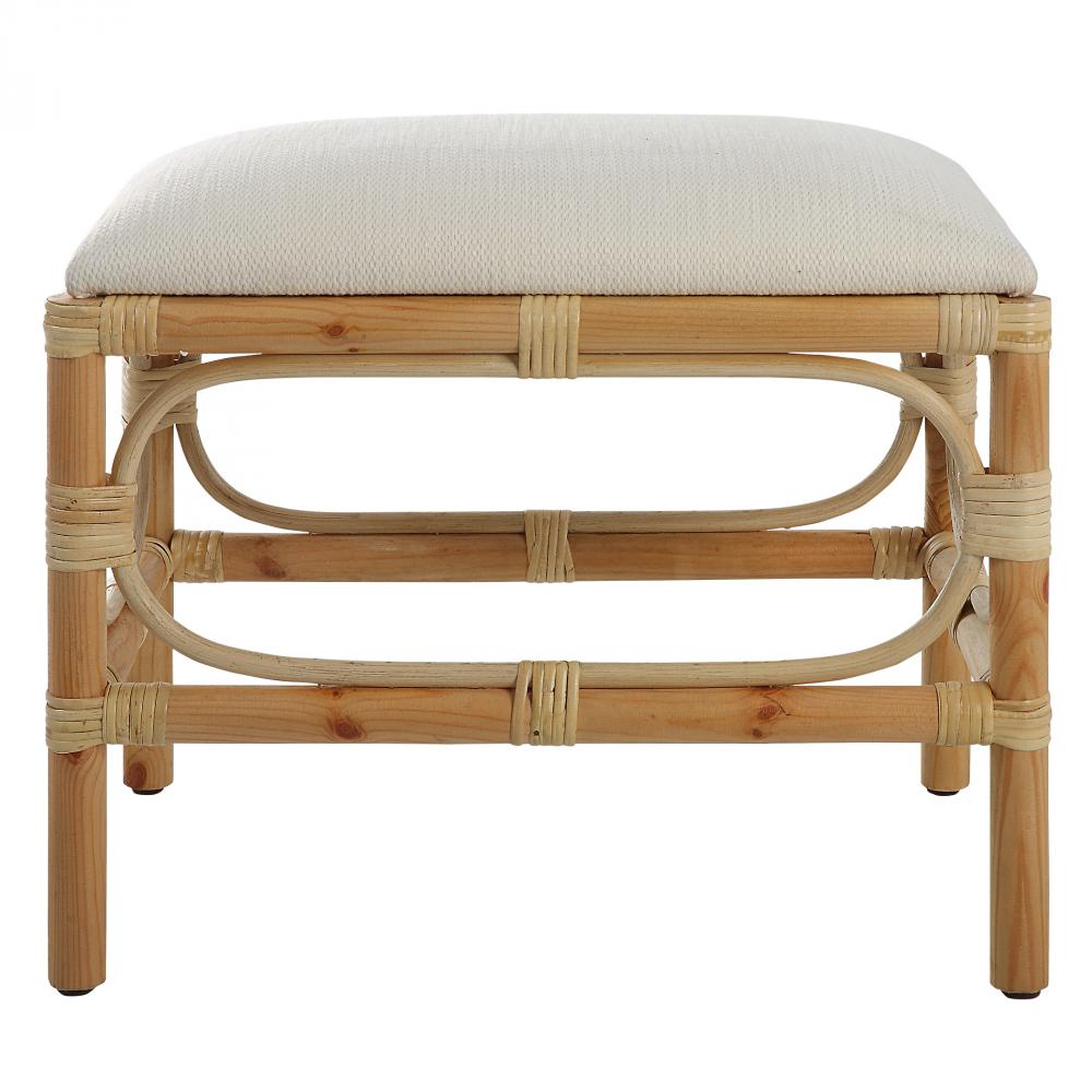 Uttermost Laguna Small Bench, White