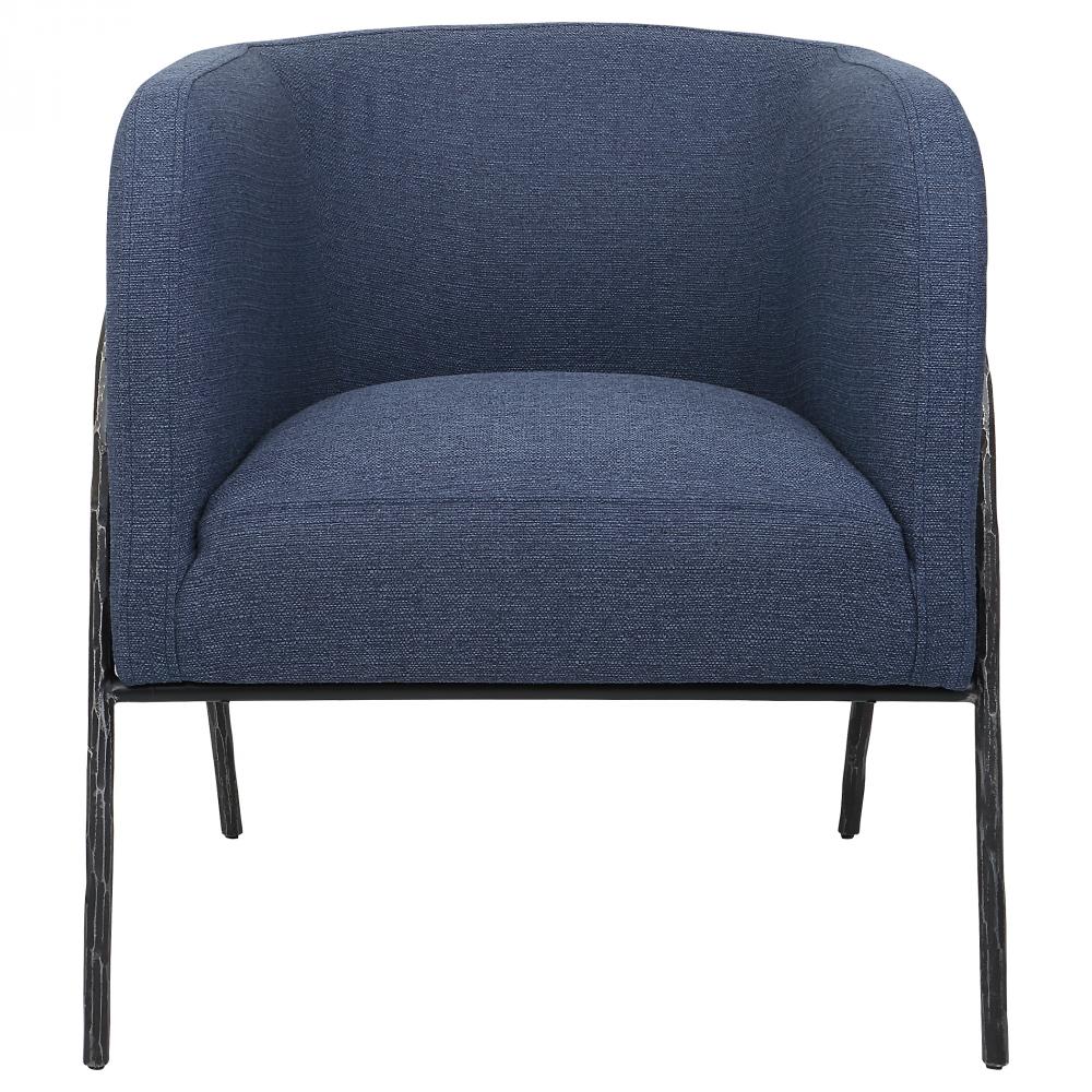 Uttermost Jacobsen Accent Chair, Denim