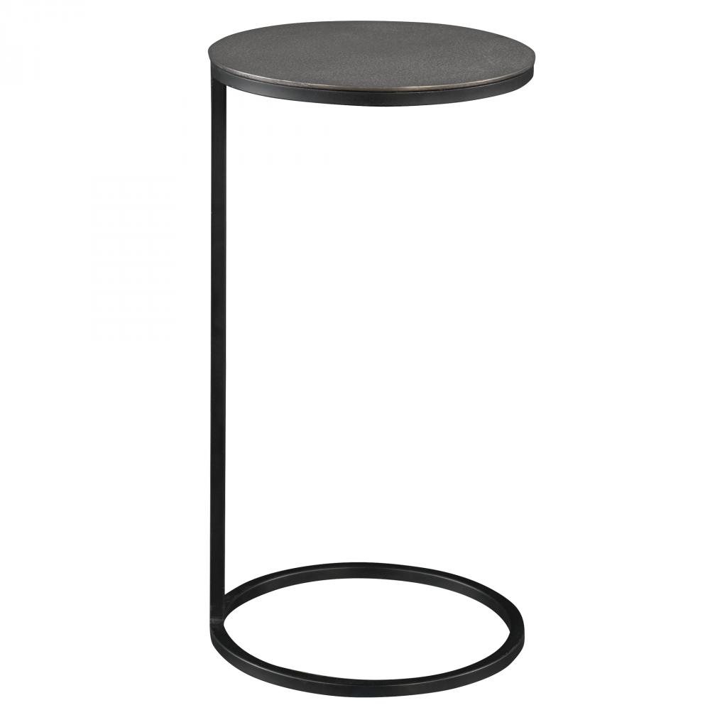 Uttermost Brunei Accent Table, Nickel