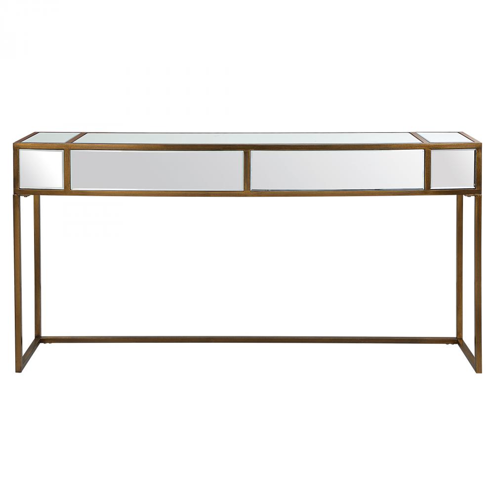 Uttermost Reflect Console Table