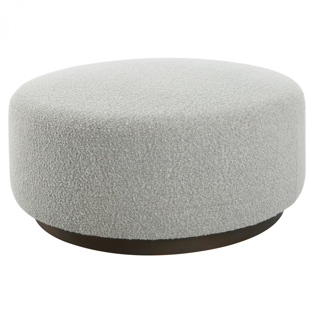 Uttermost Avila Ottoman, Large, Gray