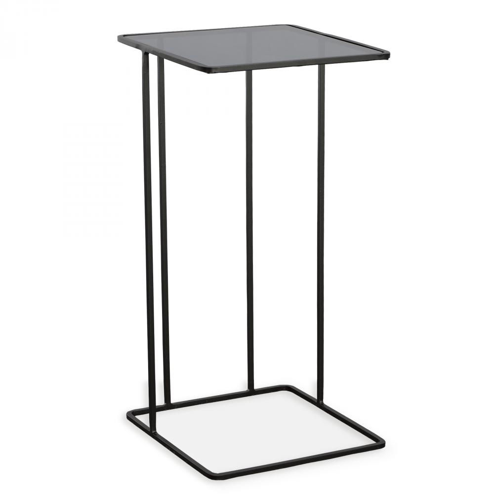 Uttermost Cadmus Accent Table, Black