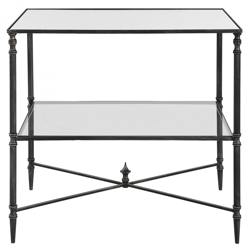 Uttermost Henzler Lamp Table, Steel