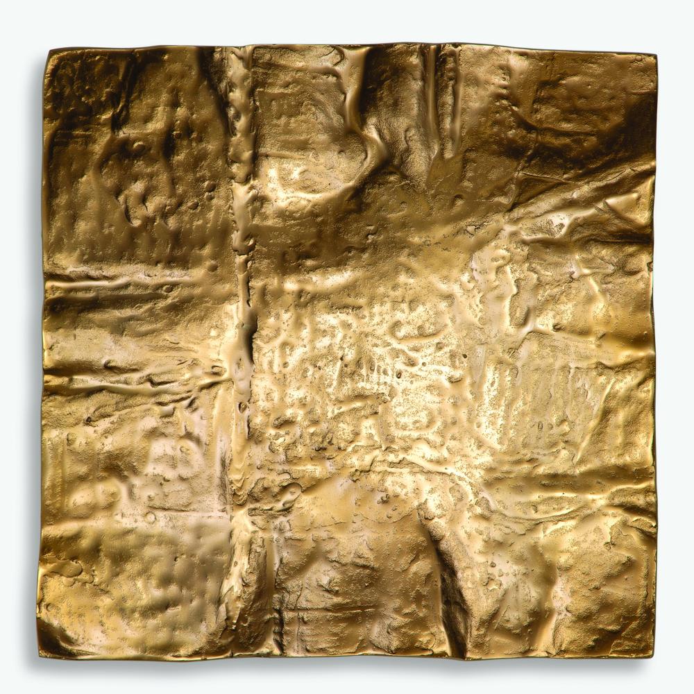 Uttermost Archive Metal Wall Decor, Brass