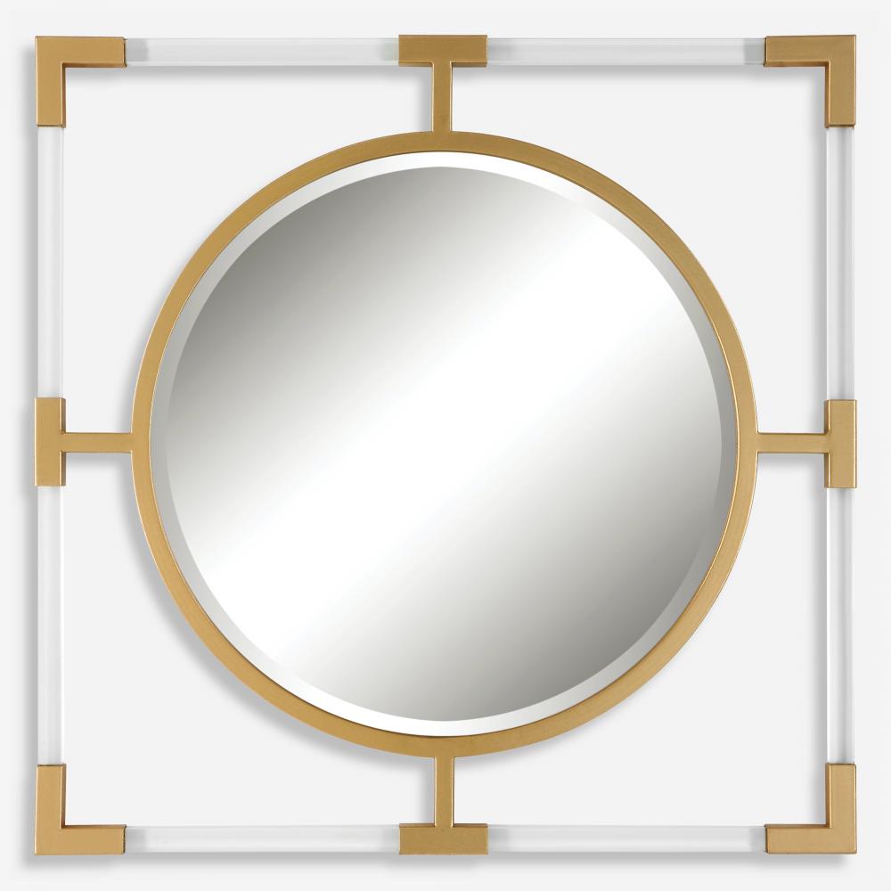 Uttermost Balkan Small Mirror, Gold