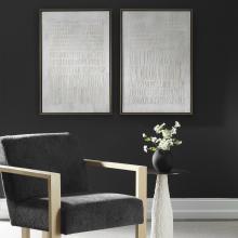 Uttermost 32395 - Uttermost Social Theory Framed Canvases, S/2