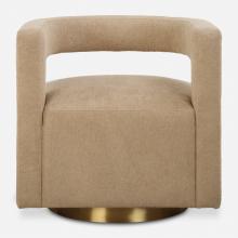 Uttermost 23850 - Uttermost Grounded Swivel Chair