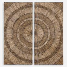Uttermost 07636 - Uttermost Lanciano Wood Wall Panels, S/2