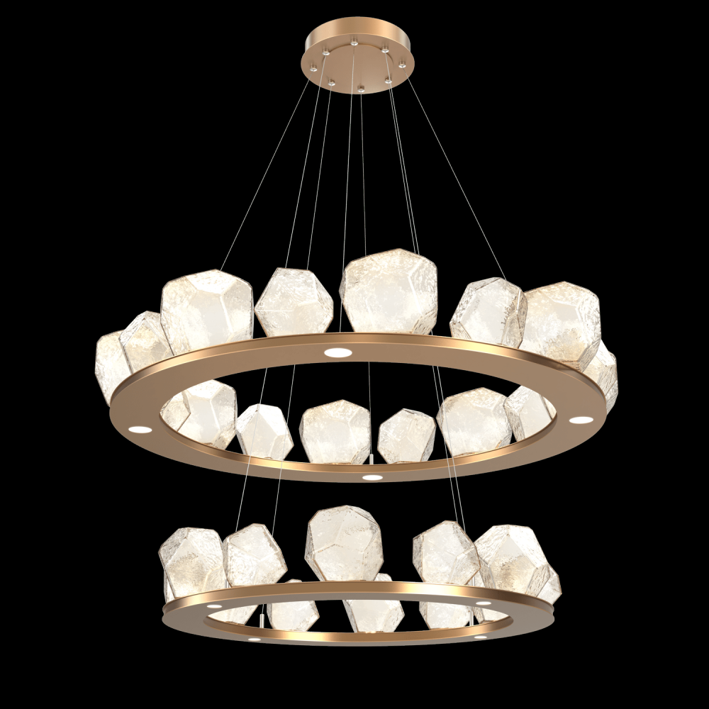 Gem Two-Tier Ring