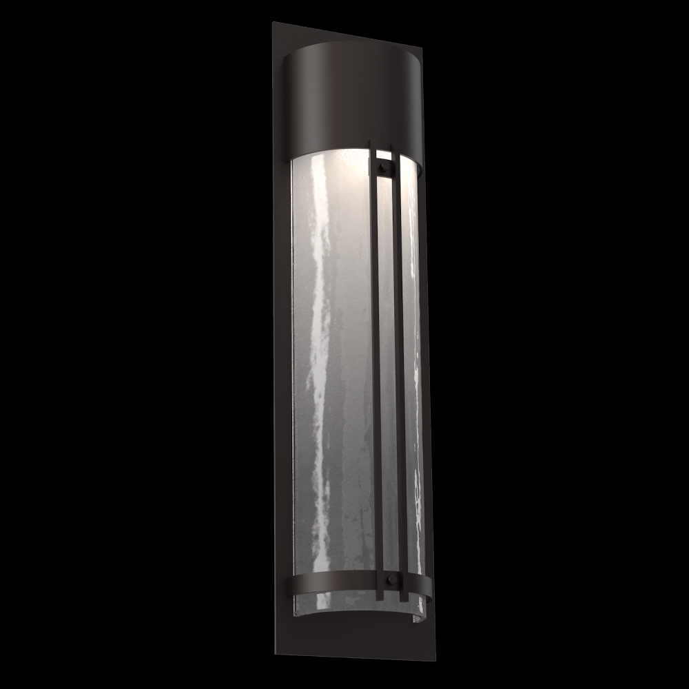 Outdoor Half Round Cover Sconce - 26-Inch