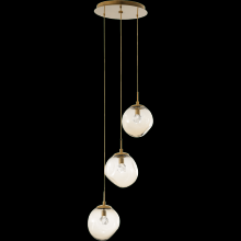 Hammerton CHB0066-03-GB-ZC-C01-L3 - Aster Round 3pc Multi-Pendant