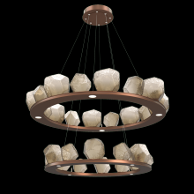 Hammerton CHB0039-2B-BB-B-CA1-L1 - Gem Two-Tier Ring