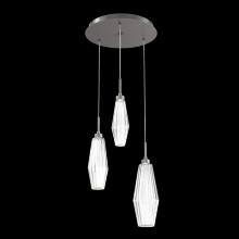 Hammerton CHB0049-03-GP-RC-C01-L1 - Aalto Round 3pc Multi-Pendant