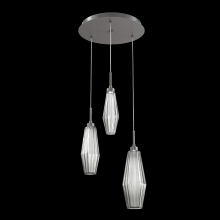 Hammerton CHB0049-03-GP-RS-C01-L3 - Aalto Round 3pc Multi-Pendant