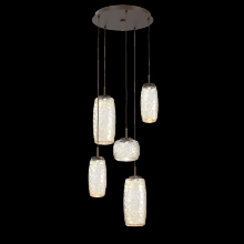 Hammerton CHB0091-05-FB-A-C01-L3 - Vessel Round 5pc Multi-Pendant