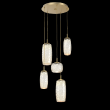 Hammerton CHB0091-05-GB-A-C01-L3 - Vessel Round 5pc Multi-Pendant