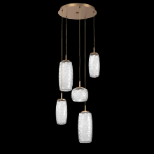 Hammerton CHB0091-05-NB-C-C01-L1 - Vessel Round 5pc Multi-Pendant