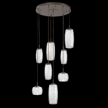 Hammerton CHB0091-08-FB-C-C01-L3 - Vessel Round 8pc Multi-Pendant