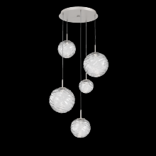 Hammerton CHB0092-05-BS-C-C01-L1 - Gaia Round 5pc Multi-Pendant
