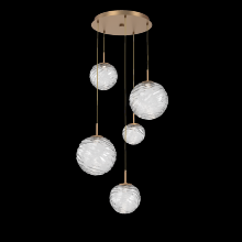 Hammerton CHB0092-05-NB-C-C01-L1 - Gaia Round 5pc Multi-Pendant