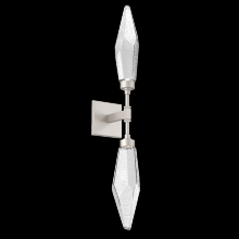 Hammerton IDB0050-02-BS-CC-L3 - Rock Crystal Double Sconce
