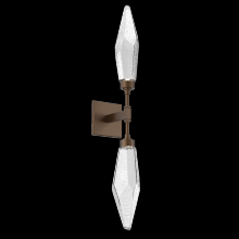 Hammerton IDB0050-02-FB-CC-L3 - Rock Crystal Double Sconce