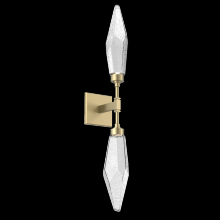Hammerton IDB0050-02-GB-CC-L3 - Rock Crystal Double Sconce