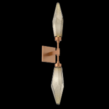 Hammerton IDB0050-02-NB-CB-L3 - Rock Crystal Double Sconce