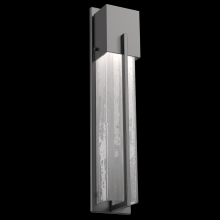 Hammerton ODB0055-23-TB-FG-G1 - Outdoor Tall Square Cover Sconce with Metalwork