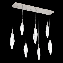 Hammerton PLB0050-07-BS-CC-C01-L3 - Rock Crystal Linear 7pc Multi-Pendant