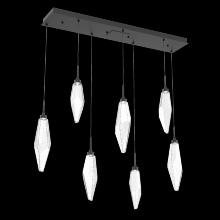 Hammerton PLB0050-07-MB-CC-C01-L3 - Rock Crystal Linear 7pc Multi-Pendant