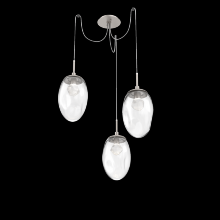 Hammerton SCB0067-03-BS-ZC-C01-L3 - Meteo Round 3pc Swag Multi-Pendant